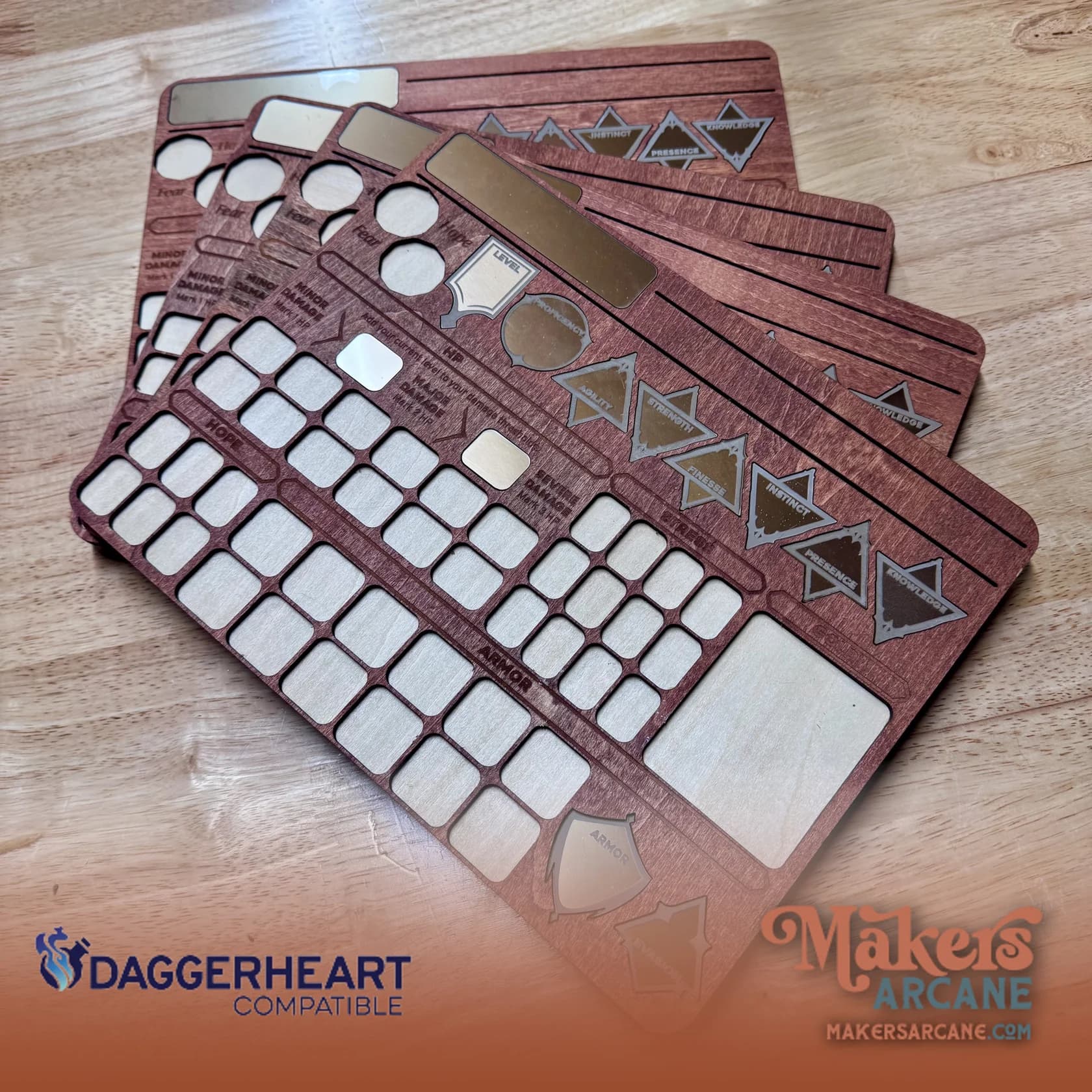 GM Party Pack - four player boards with tokens and sidekicks in play